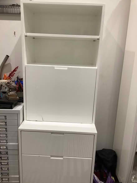 Photo of free Desk with storage (Big Wood NW11) #1