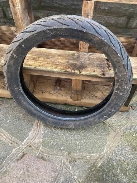 Photo of free Old motorcycle tyre (Loughton IG10) #2
