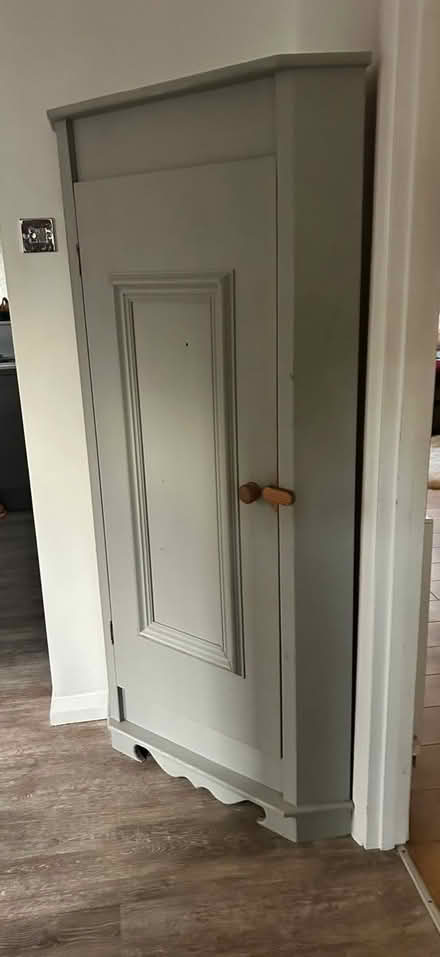 Photo of free Solid wood corner cupboard (Ash vale) #1
