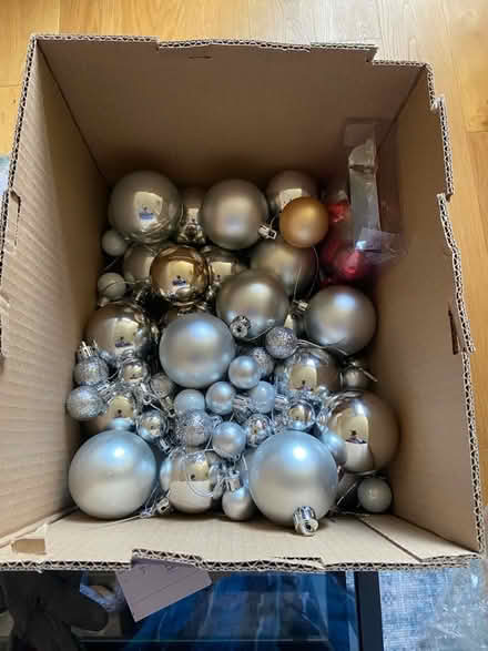 Photo of free Christmas tree baubles (Alcester Lanes End B14) #1