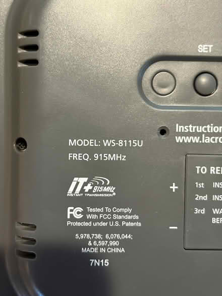 Photo of free Atomic Clock & Indoor/Outdoor Temp (Upper Fairway area of Novato) #1