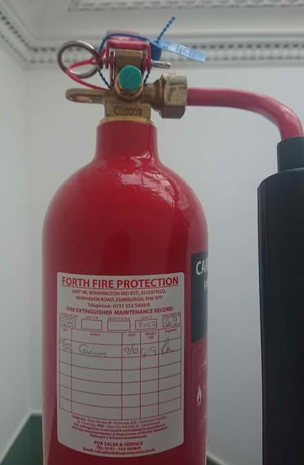 Photo of free Fire extinguisher CO2 2kg (Bruntsfield EH10) #2