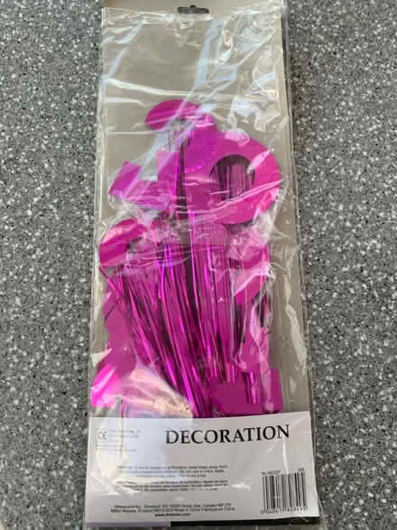 Photo of free 30th Birthday cascade decoration (Hitchin) #2