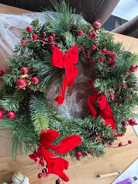 Photo of free Xmas Wreath (Droitwich WR9) #1
