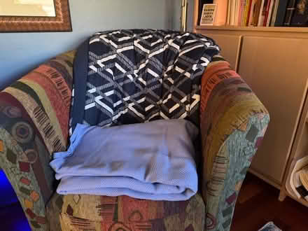 Photo of free Twin XL comforter and blanket (Catalina Foothills, Tucson) #1
