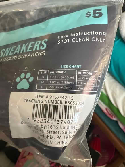 Photo of free Pet sneakers (Taneytown, md) #2