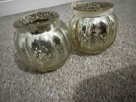 Photo of free Glass Candle holders (Monkston Park MK10) #2