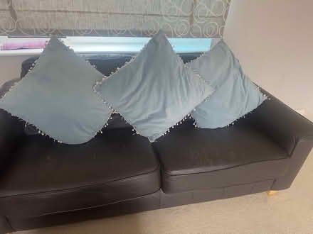Photo of free Leathe sofa with good condition (Mill Road CO4) #3