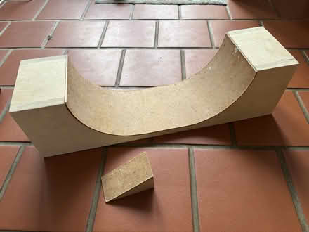 Photo of free Half Pipe & Ramp for Finger Board (Letchwowrth Garden City,) #1