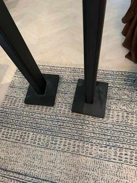 Photo of free two speaker stands (North Raleigh) #4