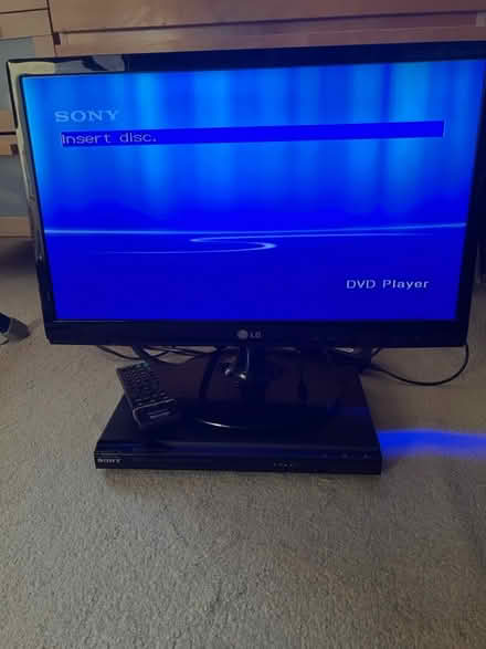Photo of free Small LG TV and Sony DVD Player (Hemel, HP3) #1