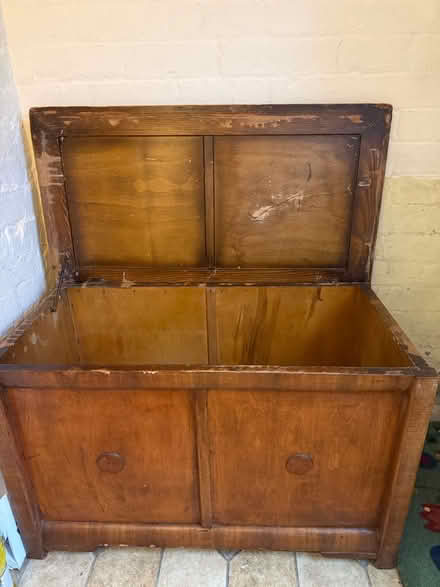 Photo of free Wooden storage box (M22) #3