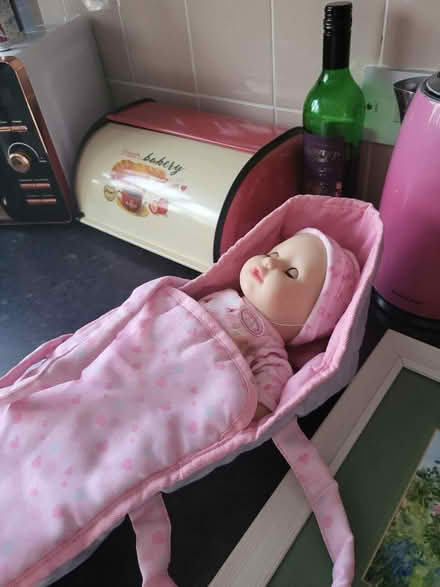 Photo of free Doll with bed (Dursley) #1