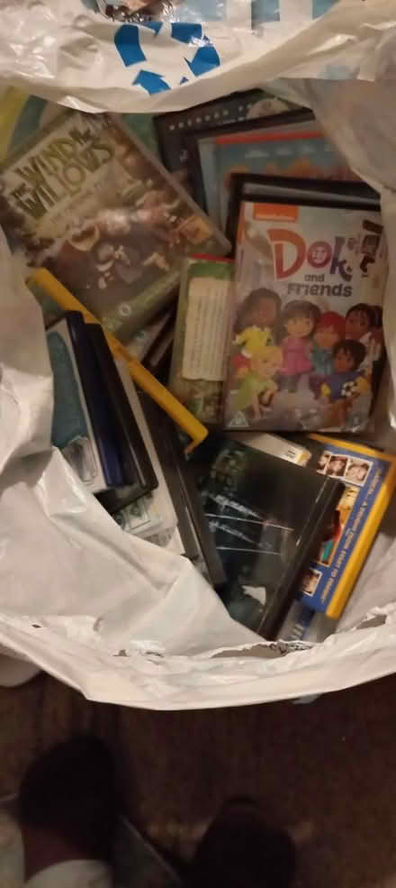 Photo of free Bag of Children's DVDs (Kingswood. BS15.) #1