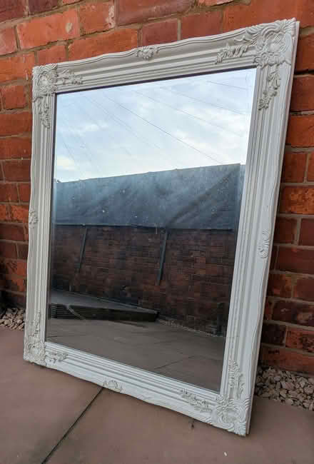 Photo of free Baroque Style White Mirror (Reading West RG1) #1