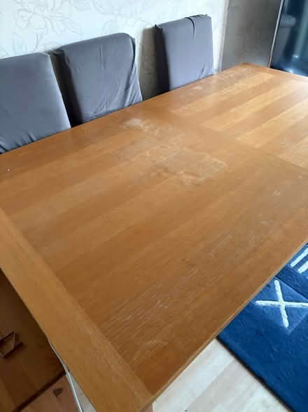 Photo of free Dining table and 6 chairs (Barrhead G78) #1