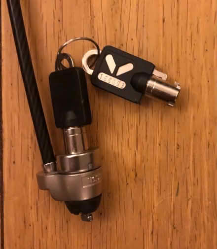 Photo of free Laptop lock and cable (Highway SL6) #2