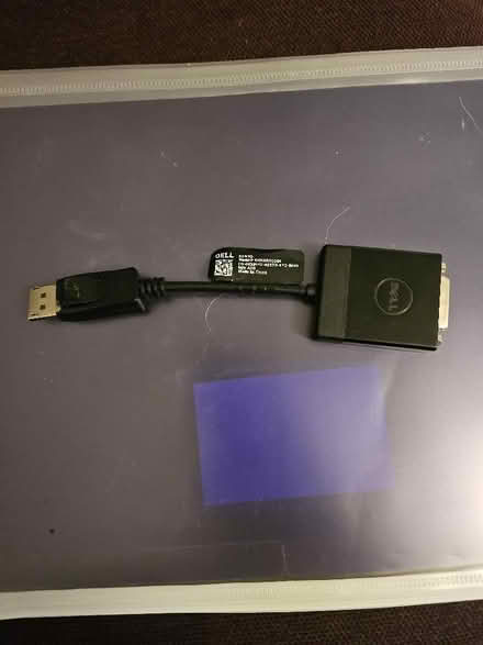Photo of free Dell DVI to Display Port adaptor. (Ebley GL5) #1