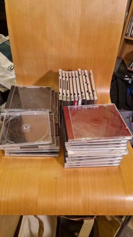 Photo of free Plastic jewel cases for CD or DVD [empty] (Henley-on-Thames RG9) #1