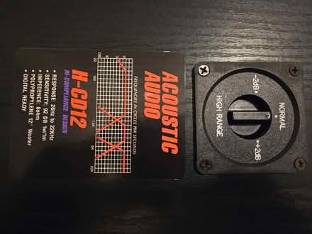 Photo of free Passive speaker from 1990s (Wellington village) #3