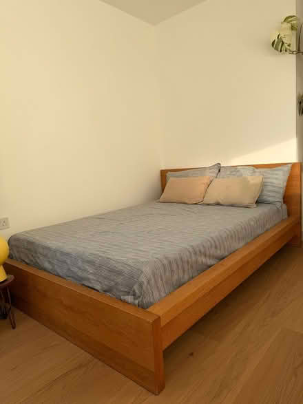 Photo of free Large double bed frame (Camberwell) #2