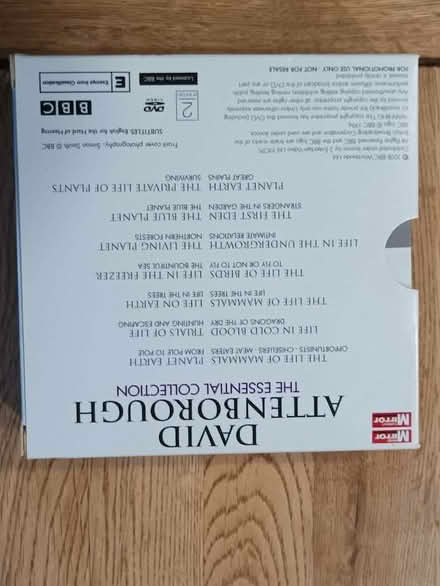Photo of free David Attenborough DVD collection (Walnut Tree MK7) #1