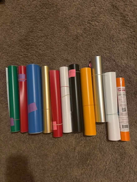 Photo of free Cricut vinyl (Corktown Detroit) #1