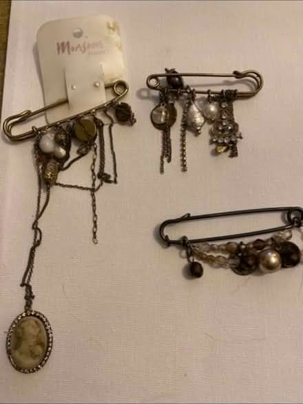 Photo of free Pin Brooches x 3 (Cheshunt En8) #2