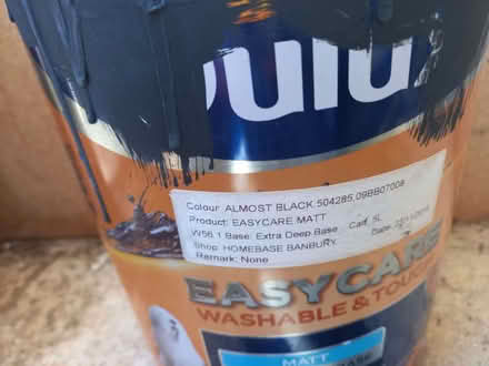 Photo of free Opened Black paint (Hanwell Fields OX16) #2