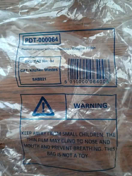 Photo of free Sink Basket strainer (Maidstone ME14) #3