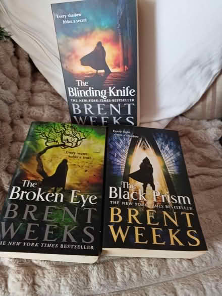 Photo of free 3 books Brent weeks (Malvern Link WR14) #1