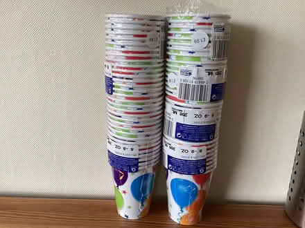 Photo of free 64 Paper Cups 266ml (Mappleborough Green B80) #1