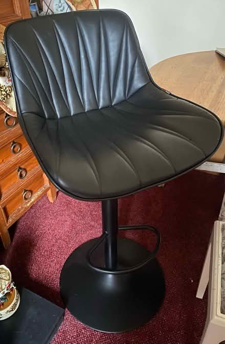 Photo of free Faux-leather bar stools x 3 (Carlisle CA1) #1