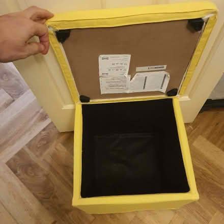 Photo of free Ikea stool with storage (Rotherhithe SE16) #1