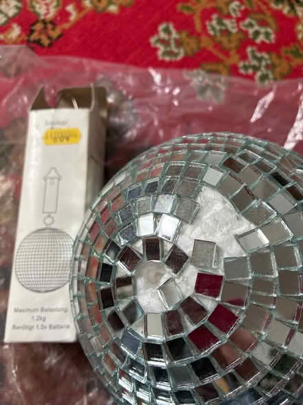 Photo of free Disco ball with motor (The Rushes, LE11) #2