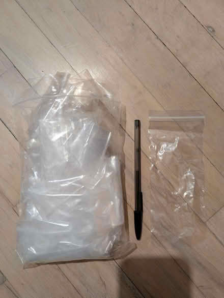 Photo of free Unused small ziplock bags (Crookes S10) #1