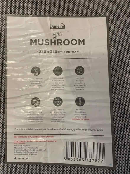 Photo of free Large rug (Penwortham PR1) #2