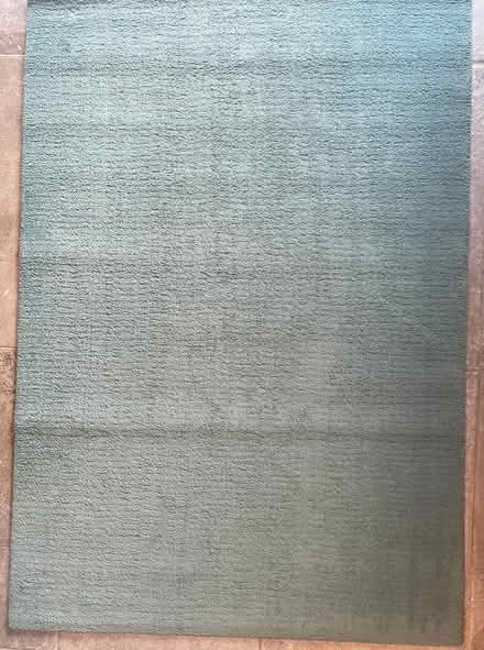 Photo of free Teal rug 193cm x 134cm (Lower Weston) #1