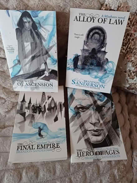 Photo of free 4 books by Brandon Sanderson (Malvern Link WR14) #1