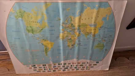 Photo of free Mounted world map (Duddingston EH15) #1