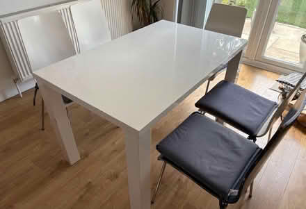 Photo of free White table 120cm x 75cm (Mill Hill - NW7) #2