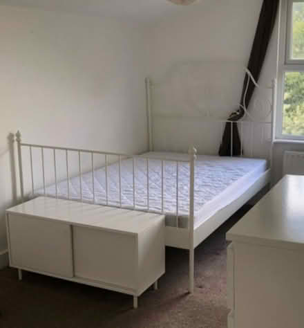 Photo of free Double bed frame and mattress (N4 1AD) #1