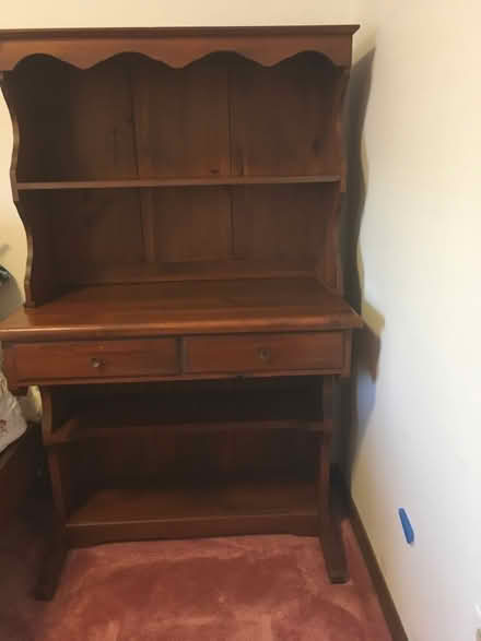 Photo of free Solid wood Bookshelf Desk (Hamburg/Brighton) #1