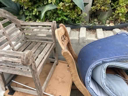 Photo of free Curb alert wood chairs office chair (Carmel valley Redwood City) #1
