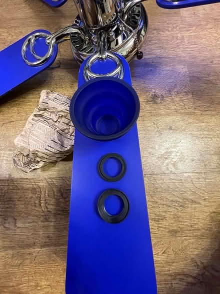 Photo of free Blue ceiling fan light (WV13 Willenhall) #1