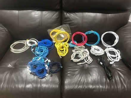 Photo of free Cat 5 Ethernet leads (Highams park) #1