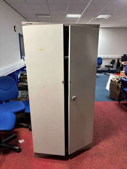 Photo of free Tall metal cupboard (Frizinghall BD9) #2