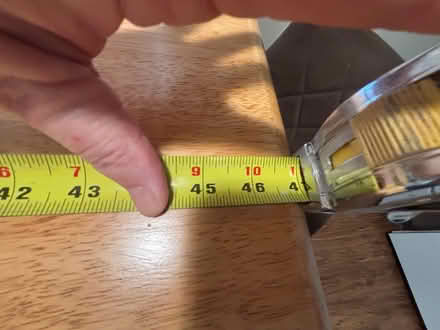 Photo of free Solid oak kitchen table (Danvers) #4