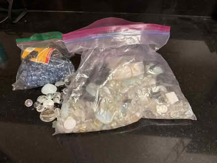 Photo of free Gallon Bag of floral stones (Chevy Chase MD) #1
