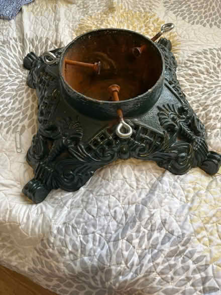 Photo of free Christmas tree stand cast iron (Kings park west) #1